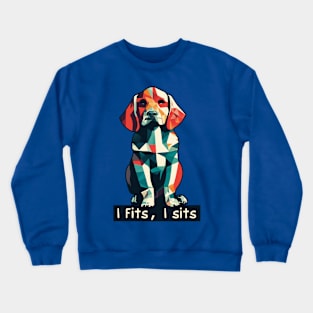 If I fits I sit Crewneck Sweatshirt